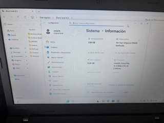 Portátil Lenovo L470 i5 RAM 8GB 2.40GHz FULL