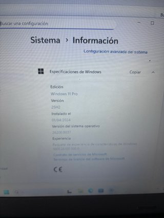 Portátil Lenovo L470 i5 RAM 8GB 2.40GHz FULL