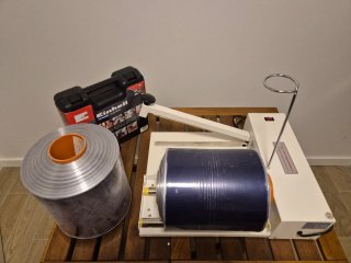 Retractiladora selladora SKA350, muy poco uso.