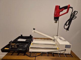 Retractiladora selladora SKA350, muy poco uso.
