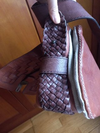 Bolso piel HOSS INTROPIA trenzado