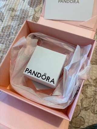 Pendientes Pandora recubrimiento Oro 14k Infinito
