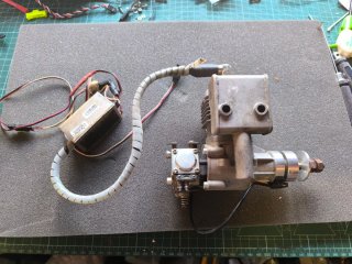 Motor DLE 20 2 motores leer bien