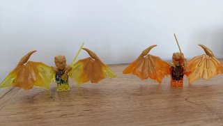 Lego Ninjago Crystallized 4 figuras