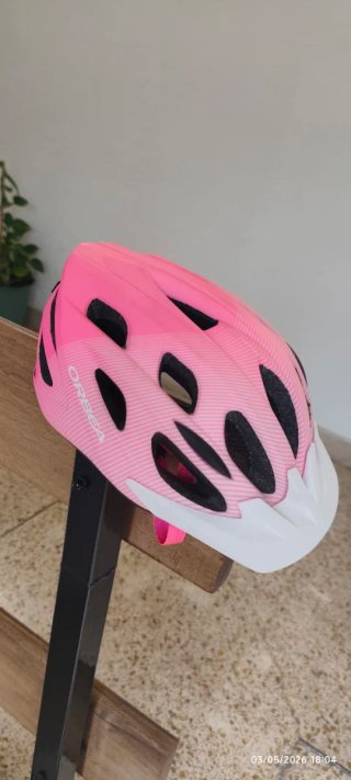Casco de bicicleta rosa Orbea