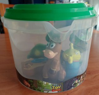 Set Muñecos Baño Toy Story