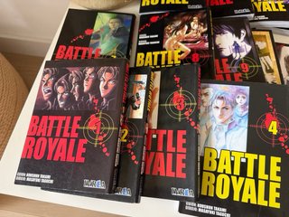 Battle Royale tomos 1 al 15 – Koushun Takami