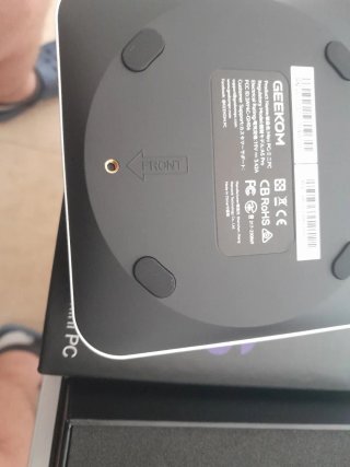 Mini pc Geekon a5 pro color blanco
