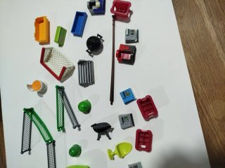 Lote de piezas y accesorios Playmobil