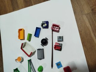 Lote de piezas y accesorios Playmobil