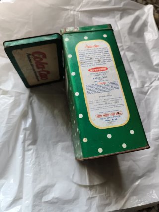 Lata Metal Vintage Cola-Cao