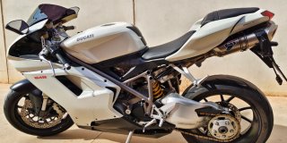 Ducati 848 Corse 2009 Blanca