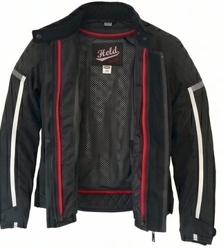 Chaqueta moto mujer HELD negra