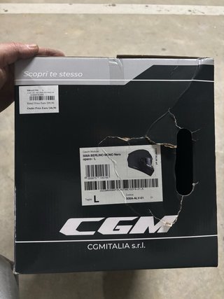 Casco Integral CGM Talla L Negro