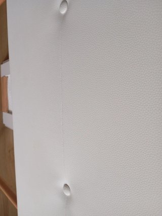 Cabecero Cama 90 Polipiel Blanco