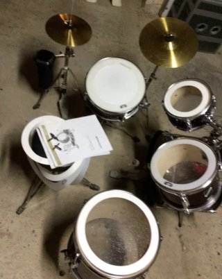 Batería Acústica Junior Millenium Focus
