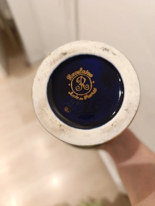 Jarrón porcelana francés Revol