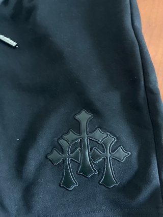 Pantalón corto algodón negro