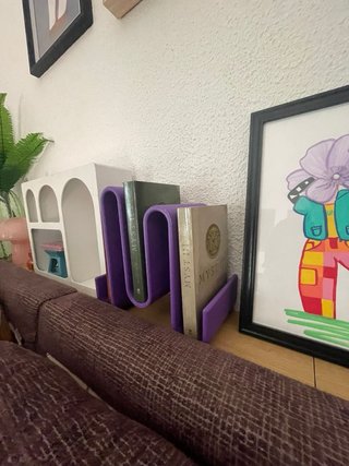 Estantería Wave libros mid century