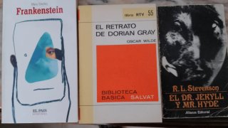 El retrato de Dorian Gray, Frankenstein, Jekyll