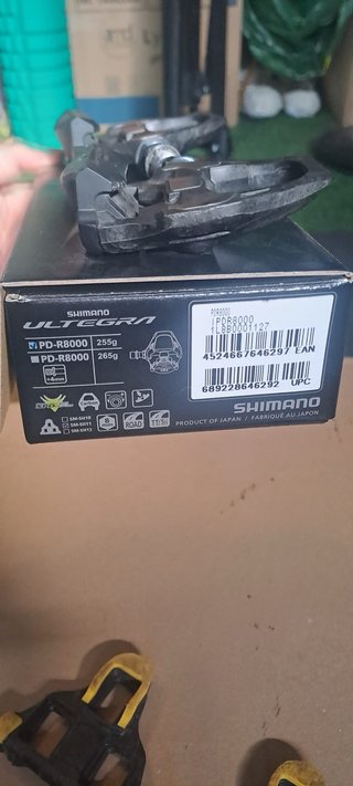 Pedales Shimano Ultegra + Calas