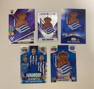 Lote cromos Real Sociedad Panini LaLiga