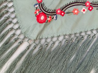 Mantoncillo Flamenca Bordado