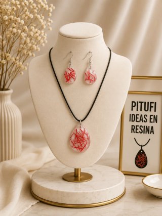 pendientes y colgante ver fotos, modelos a 7 c /u