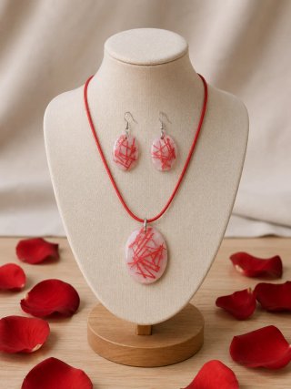 pendientes y colgante ver fotos, modelos a 7 c /u