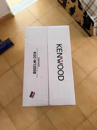 Subwoofer Kenwood KSC-W1200B 1200W