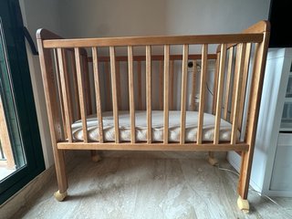 Minicuna Co-sleeper Hola BB Amsterdam Madera