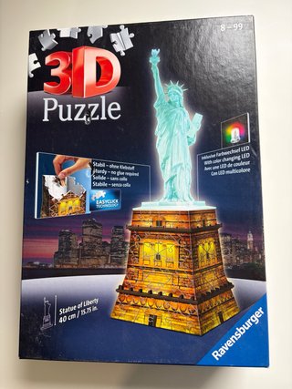 Puzzle 3D Ravensburger Estatua de la Libertad