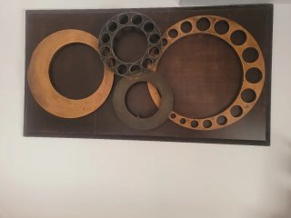 Cuadro decorativo pared madera