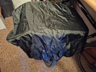 Bicicleta Orbea con alforjas