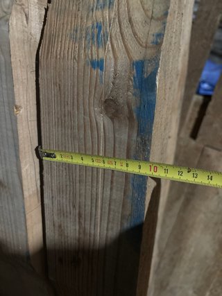 Vigas de madera maciza