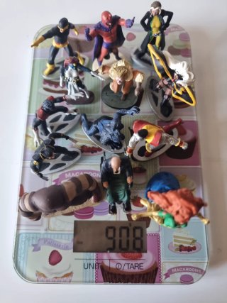 Colección de 13 Figuras de plomo de X-Men, Marvel.