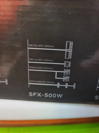 Fuente Alimentación METALFISH SFX 500W 80+ Bronze