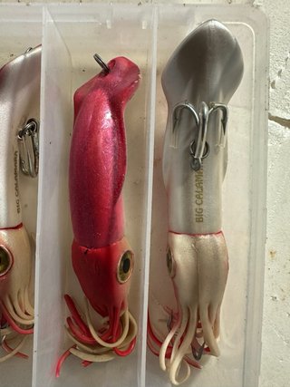 Señuelos pesca curricán dentón y serviola