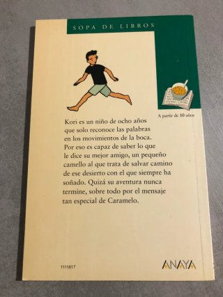 Libro Palabras de Caramelo