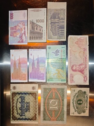 Lote 26 Billetes Europa