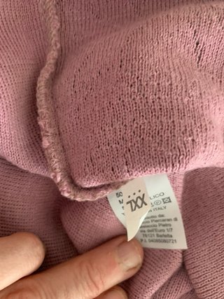 Maglia donna misto lana rosa