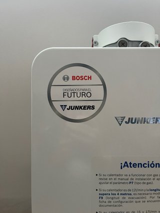 Calentador Junkers Bosch 5600s + Bombona + Kit