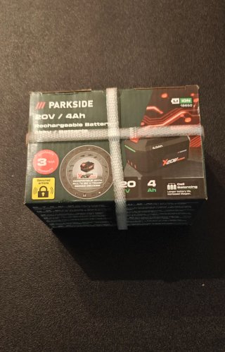 Batteria Parkside 20V 4Ah nuova