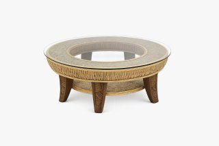 Conjunto Muebles Ratán Natural Sofá Silla Mesa