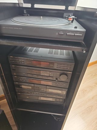 Equipo de música JVC 1986
