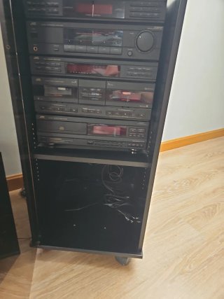 Equipo de música JVC 1986