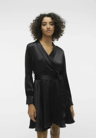 Vestido negro Stradivarius Talla L