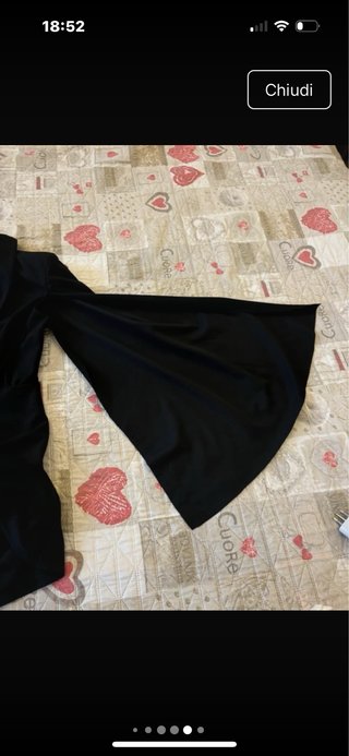 Abito con pantaloni nero
