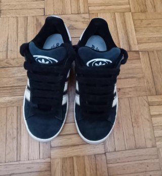 Adidas Campus Scarpe  Nere e Bianche