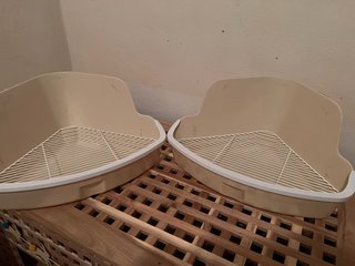 Esquinero para conejos/cobayas